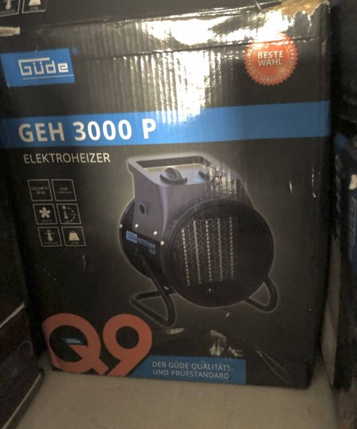 Gde GEH 3000 P elektromos ft 2 ftsi fokozat ventiltor funkcival