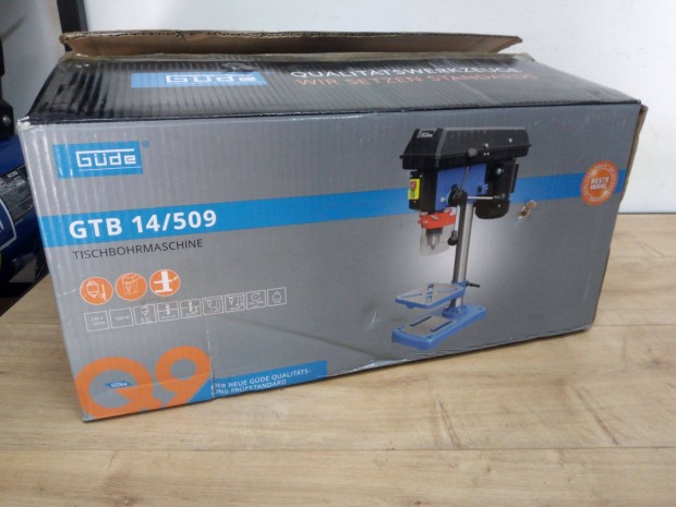 Güde GTB 14/509 Oszlopos fúrógép állványos fúrógép 500w