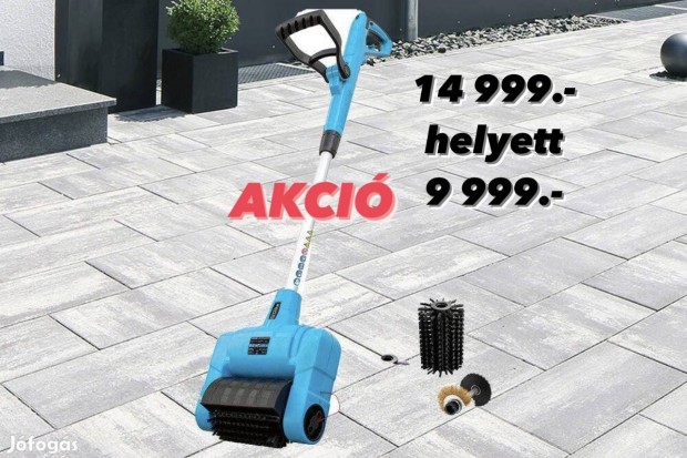 Güde GUB 500 kefés takarítógép térkőseprő