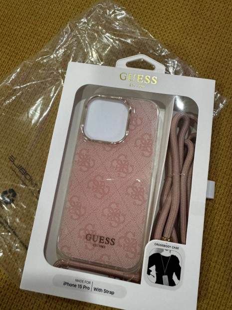 Guess tok Iphone 15 Pro crossbody