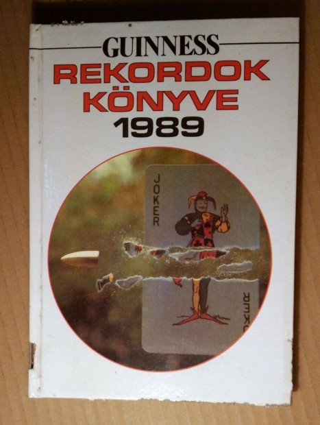 Guinness Rekordok Knyve 1989 (8kp+tartalom)