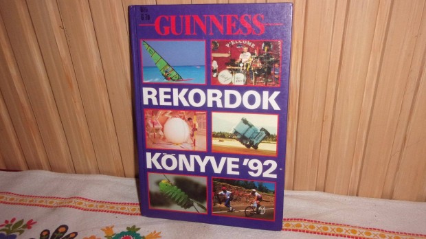 Guinness rekordok knyve 1992