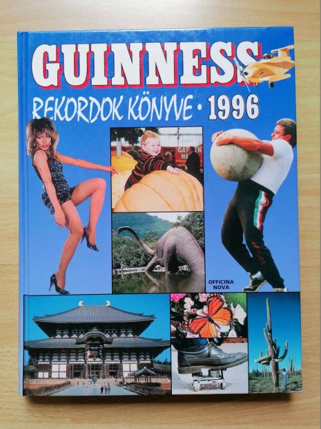 Guinness rekordok knyve 1992, 1996, 2013