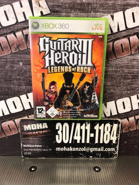 Guitar Hero 3 Legends Of Rock Xbox 360