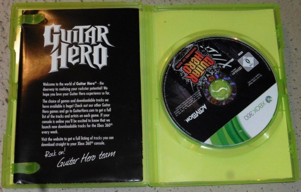 Guitar Hero 6. Warriors Of Rock Gyri Xbox 360 Jtk Akr Flron