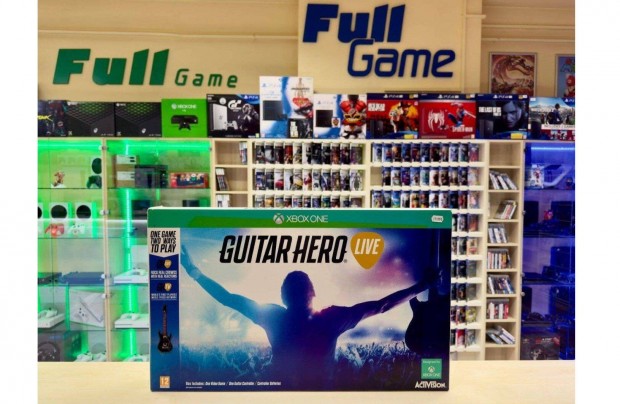 Guitar Hero Live Xbox hinytalan llapotban, garancival zletbl