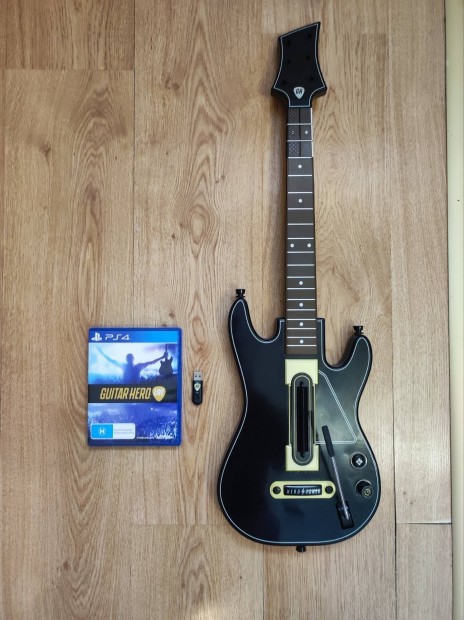 Guitar Hero Live gitr + PS4 Jtk 