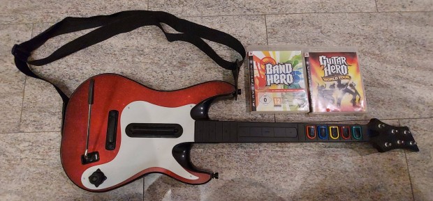 Guitar Hero Ps3, Ps2 gitr s jtkok