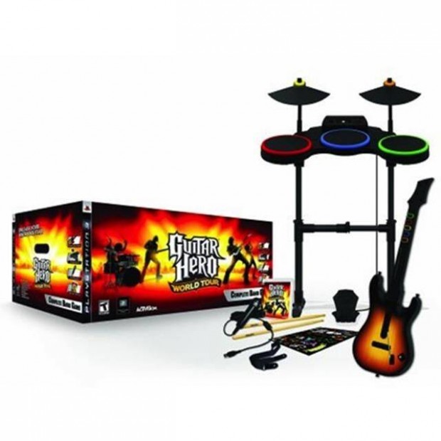 Guitar Hero World Tour - Band Bundle Playstation 3 jtk