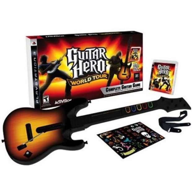 Guitar Hero World Tour (+ Guitar) PS3 jtk