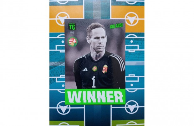 Gulcsi Pter Magyarorszg Winner Panini Top Class 2024 focis krtya