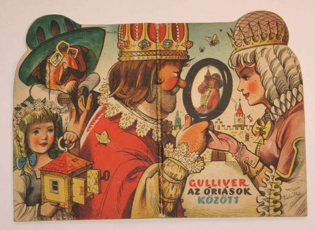 Gulliver az risok kztt 1960 Kubasta rajz trbeli meseknyv ritka