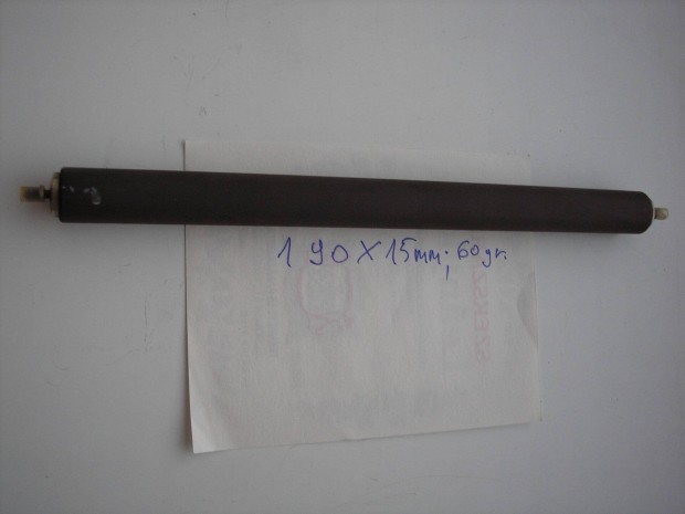 Gumihenger , 190 x 15 mm , 2,5 mm-es tmen tengely , 60 gr