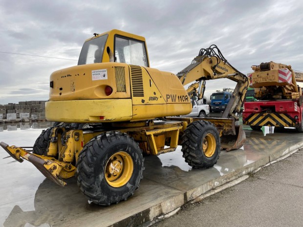 Gumikerekes forgókotró Komatsu Pw 110 R
