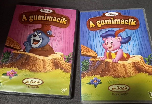 Gumimacik sorozat - rajzfilm dvd