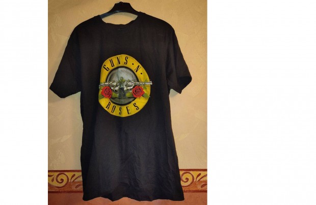 Guns N Roses fekete pl (XL)