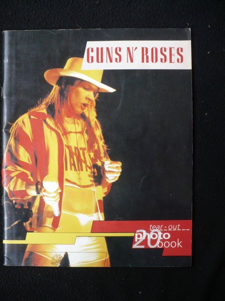 Guns N' Roses 20 Photobook poszterknyv