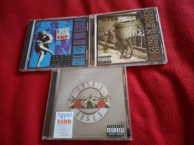 Guns N' Roses cd csomag