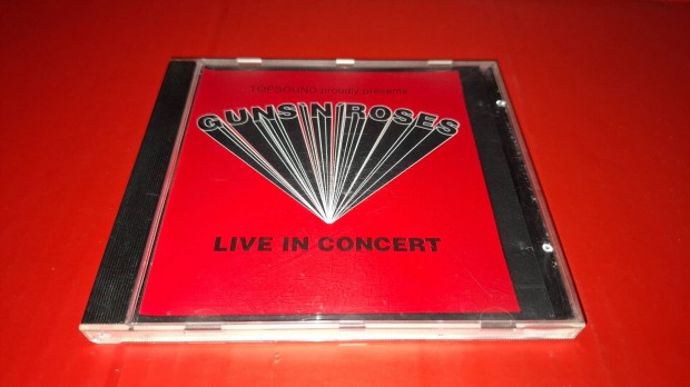 Guns 'N' Roses Live in concert Cd Unofficial