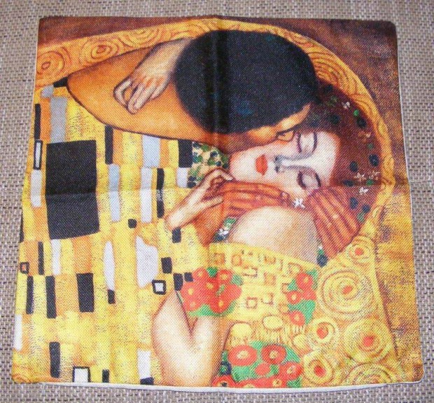 Gustav Klimt dszprna huzat