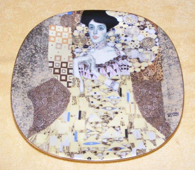 Gustav Klimt porceln falitnyr