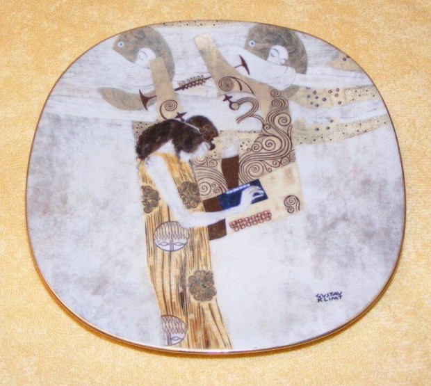 Gustav Klimt porceln falitnyr, dsztnyr