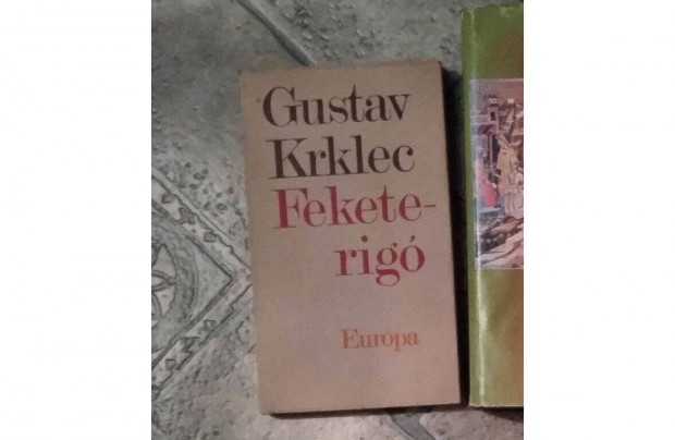 Gustav Krklec Feketerig knyv