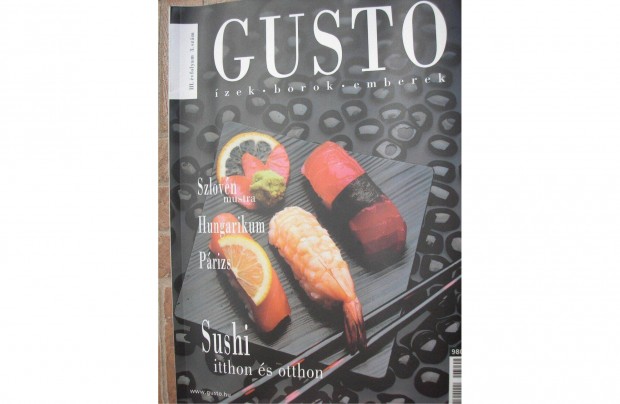 Gusto magazinok -zek , borok , emberek , 2003/.2.szm