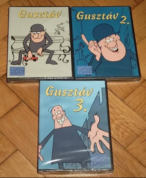 Gusztv 1, 2, 3 DVD Vadonatj