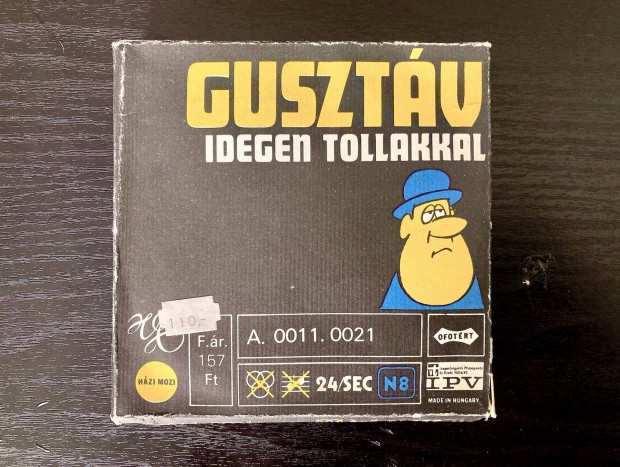 Gusztv idegen tollakkal. 8 mm-es rajzfilm