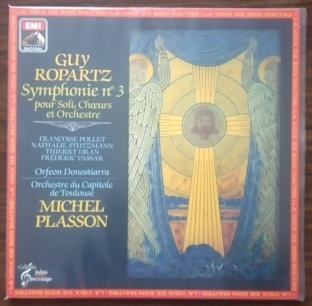 Guy Ropartz: Symphony no. 3 - Michel Plasson EMI LP