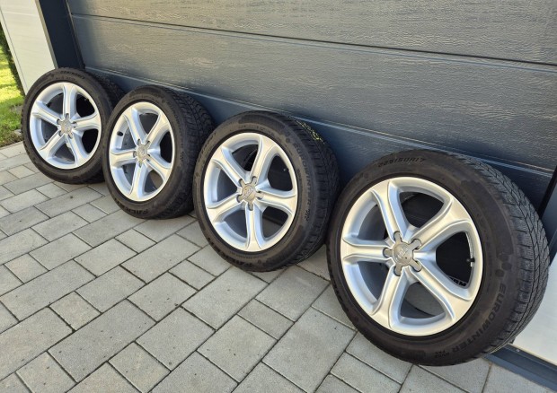 Gyári Audi 17" R17 5x112 et45 alufelni garnitúra!