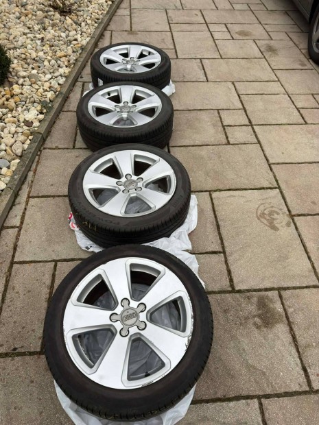 Gy�ri Audi alufelni 5x112 ny�rigumival
