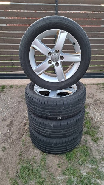 Gy�ri Audi alufelni elad� ny�rigumikkal egy�tt, 16"