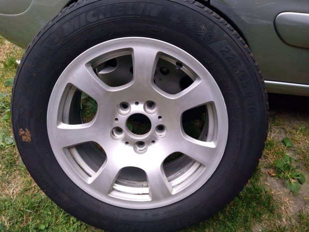 Gy�ri BMW E60 Style 134 alufelni, Michelin t�livel / 4 db - 225/55R16