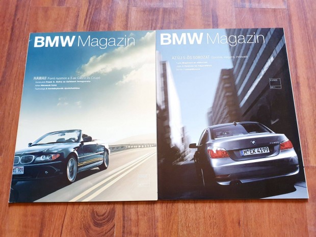 Gyri BMW Magazin 2003 / 1. 2. SZM Magyar Nyelv