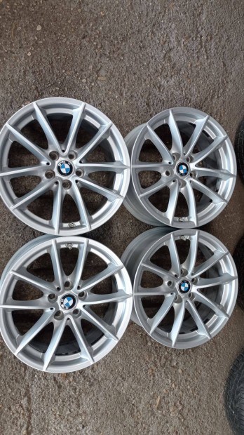 Gyári BMW használt 5x112 lyukosztású 17 colos alu felni garnitúra nyom