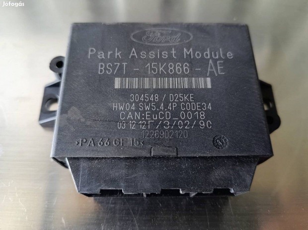 Gyári BS7T-15K866-?? ford mondeo mk4 tolatóradar modul