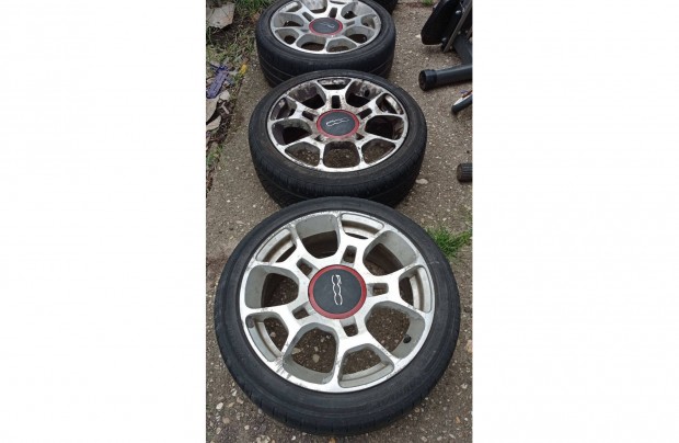 Gyári Fiat 500 alufelni garnitúra