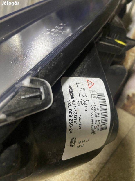 Gyári Ford Galaxy Smax S-max projektoros fényszoró h7 lámpa