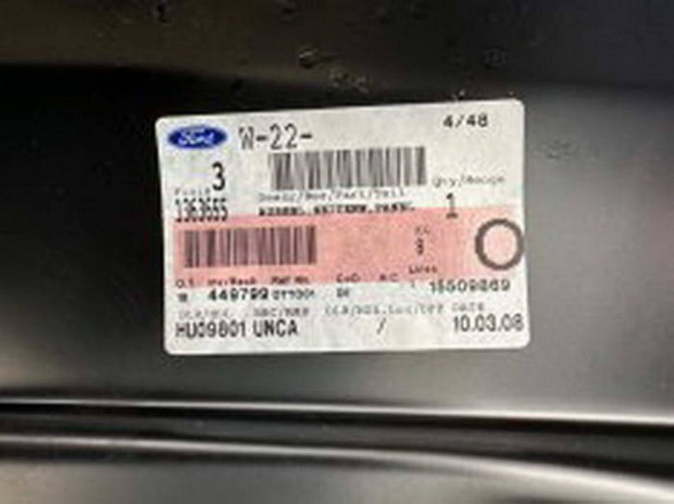 Gyári Ford transit mk6 gyari uj tolóajtó
