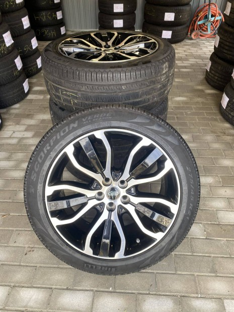 Gyári Land Rover Sport alufelni 21x8 Pirelli 4 évszakos gumikkal