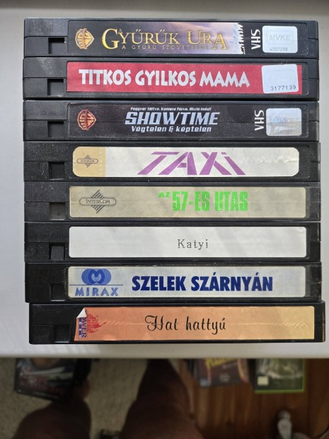 Gyri Msoros VHS Video Kazettk TOK Nlkl 