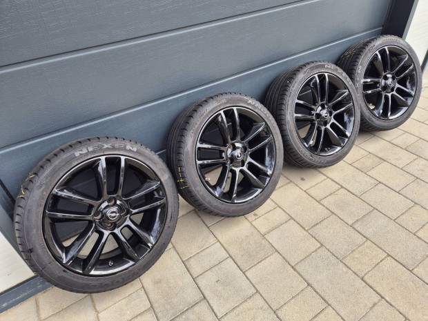 Gyári Opel Corsa D 215/45R17 4x100 et44 alufelni garnitúra!