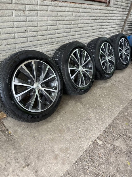 Gyári Peugeot 5x108 16col alufelniszett