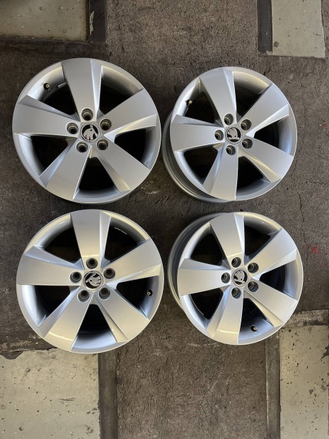 Gyri Skoda 15" alufelni garnitra jszer llapotba  elad 