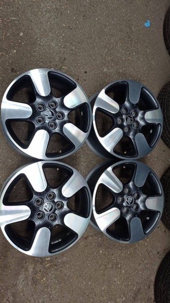 Gyári Skoda 17 colos használt szép állapotú 5x112 lyukosztású alu feln