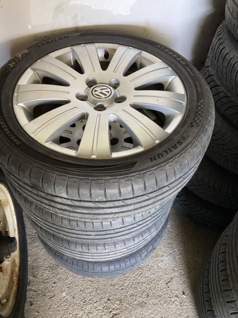 Gy�ri Skoda 5x112 r17 alufelni �jszer� ny�ri gumival 