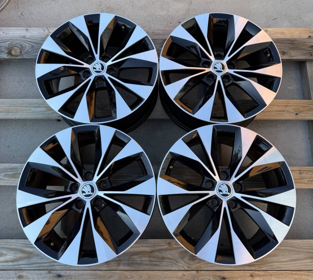 Gyári Skoda Cassiopeia 5x112 18 alufelni Superb Octavia VW Volkswagen