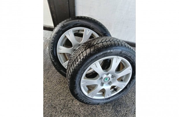 Gyári Skoda Octavia II alufelni garnitúra eladó